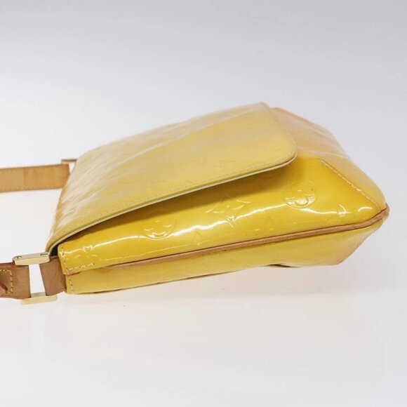 LOUIS VUITTON Monogram Vernis Thompson Street Bag Yellow - Picture 10 of 16